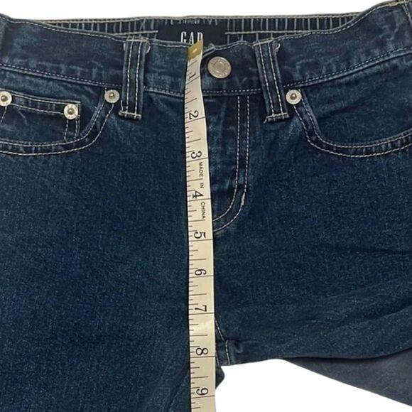 Vintage Y2K GAP Kids Embroidered Flare Jeans Sz 5 Floral Boho Festival - Picture 6 of 11